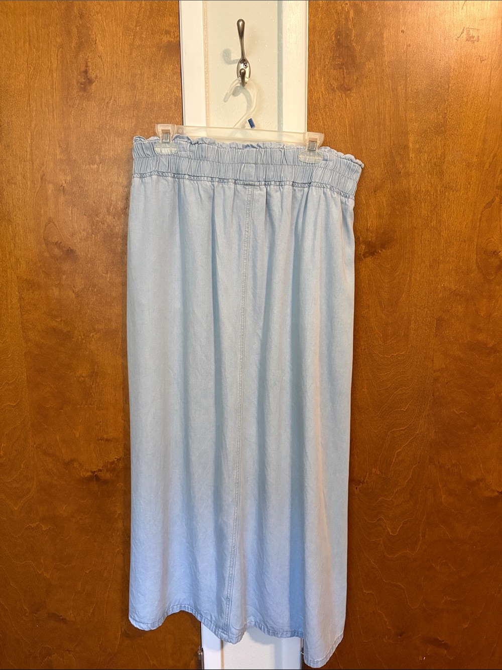 Women’s Be-Girl Chambray Denim Skirt - Picture 3 of 5